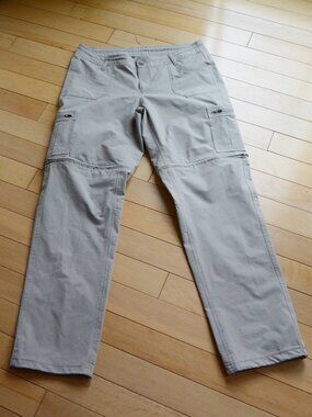 Kuhl Women Performance Pant Hiking Cargo 108846 Outdoor Drawstring 12 Regular